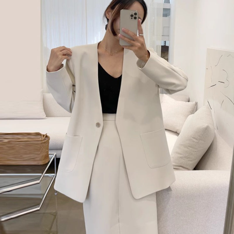 溫柔大女主氣場西裝外套