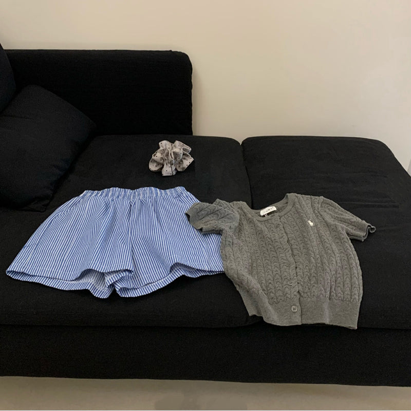 日常高級感針織上衣