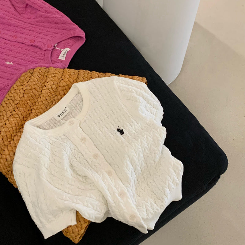 日常高級感針織上衣