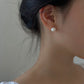 時尚名媛簡約經典珍珠耳環 - TWINKLE