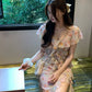 仲夏夜之夢荷葉碎花女神洋裝 - TWINKLE